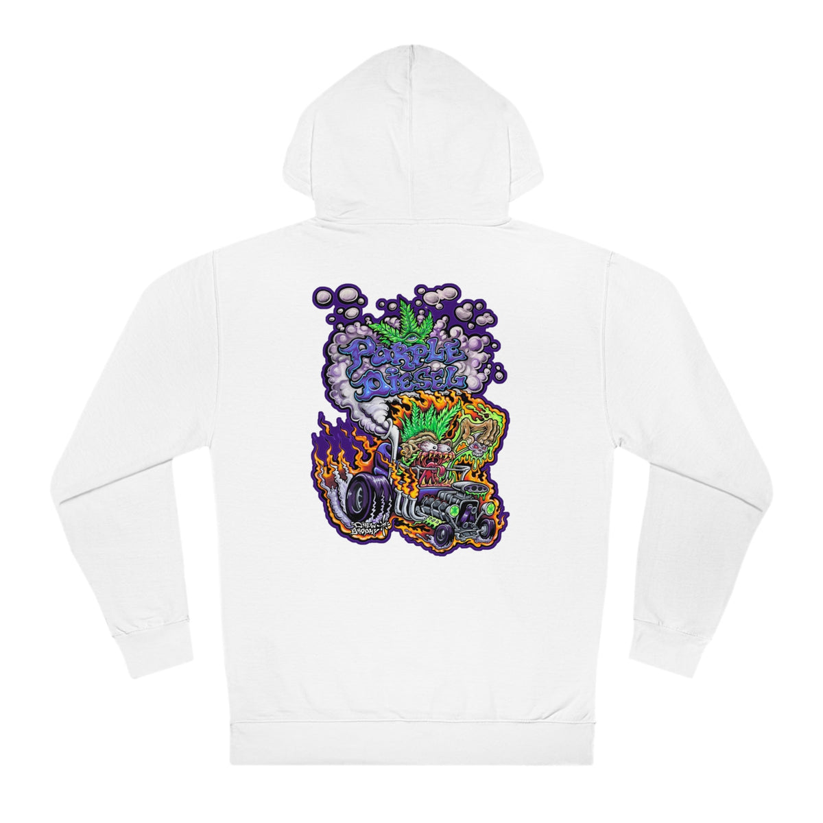 Purple Diesel Hooded Sweatshirt