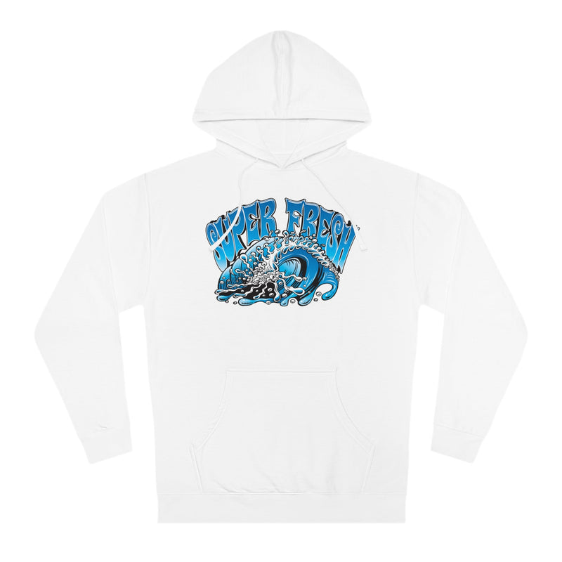 Blue Wave Hooded Sweatshirt