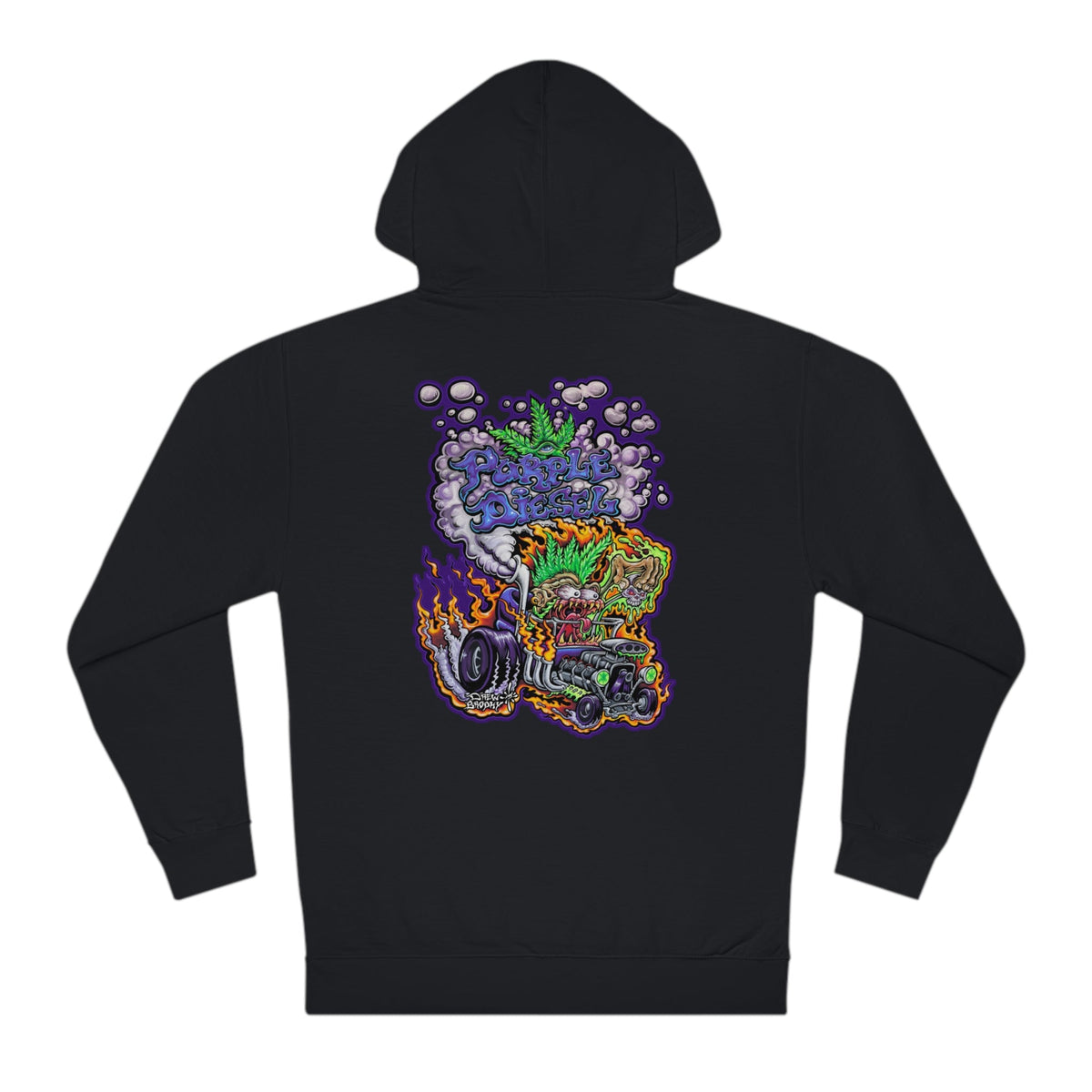 Purple Diesel Hooded Sweatshirt