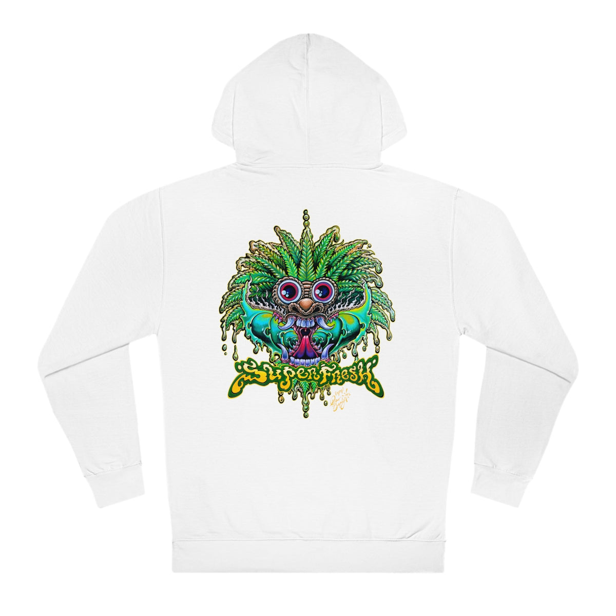 Bali Mask Hooded Sweatshirt