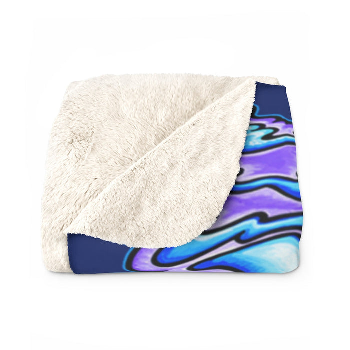 Blue Dream Sherpa Fleece Blanket