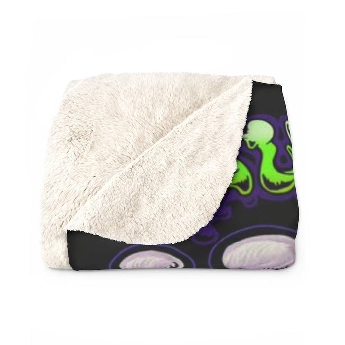 Purple Diesel Sherpa Fleece Blanket